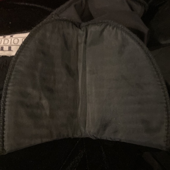 VELVET SZ 3X LONG SLEEVE BLACK ELEGANT DRESS. NEVER WORN, STUDIO C - Picture 9 of 11